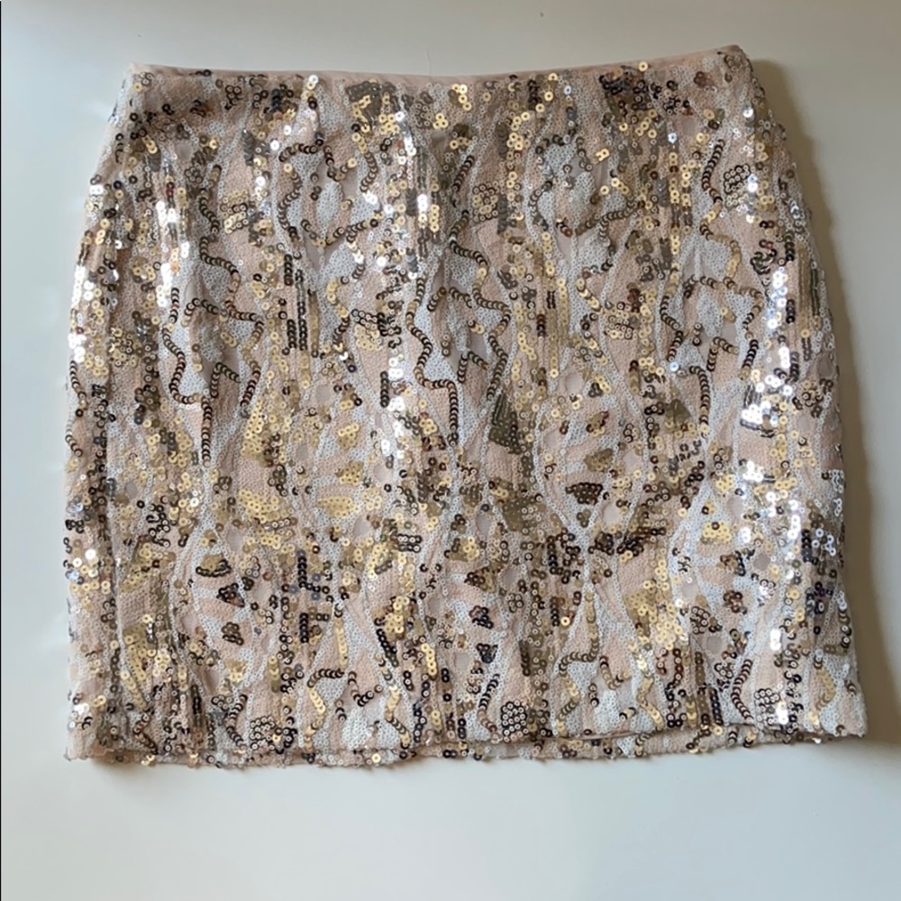 Sequin Mini skirt